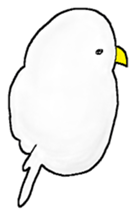 pretty small birds sticker #4071227