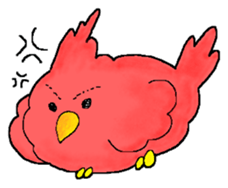 pretty small birds sticker #4071245