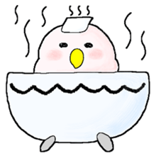 pretty small birds sticker #4071249