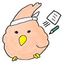 pretty small birds sticker #4071250