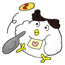 pretty small birds sticker #4071255