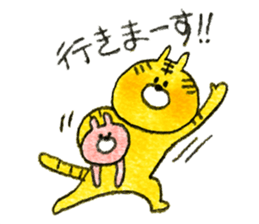 Life of the tiger and rabbit Ver.3 sticker #4071609