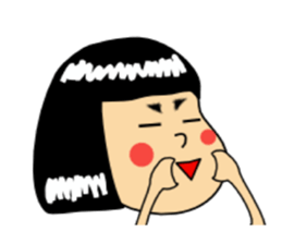 Risa and Hama Funny Sticker sticker #4072005