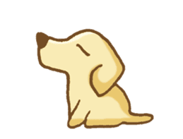 The lazy Labrador Retriever sticker #4072074