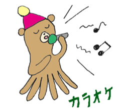 Takokuma-chan sticker #4072154