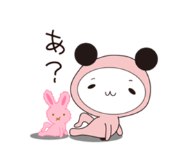 Black ear momoco -Basic version- sticker #4072305