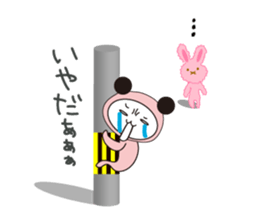 Black ear momoco -Basic version- sticker #4072328