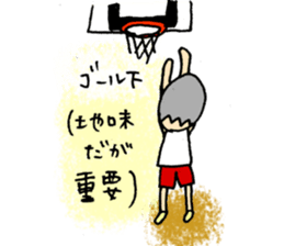 This is a synonym of that. (Basketball) sticker #4072817