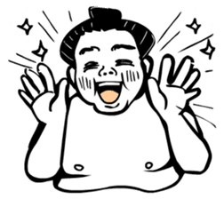 The ghost and humans! sticker #4073082