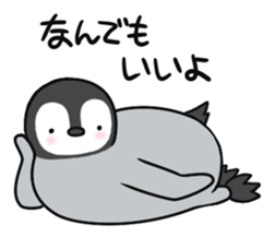 Healthy baby penguin2 sticker #4073517