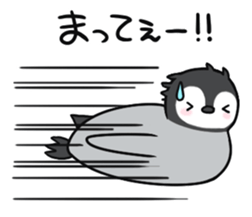 Healthy baby penguin2 sticker #4073523