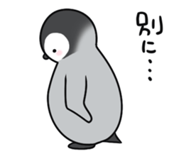 Healthy baby penguin2 sticker #4073535