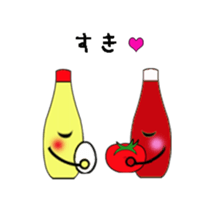 Mayonnaise & Ketchup sticker #4073700