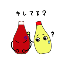 Mayonnaise & Ketchup sticker #4073703