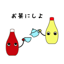 Mayonnaise & Ketchup sticker #4073708