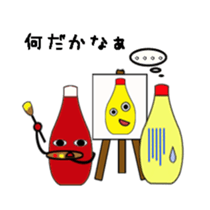 Mayonnaise & Ketchup sticker #4073710
