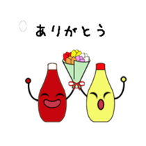 Mayonnaise & Ketchup sticker #4073724