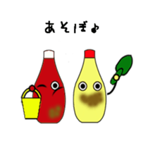 Mayonnaise & Ketchup sticker #4073728