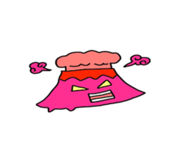 Mt. Daisen-chan sticker #4073886