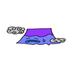 Mt. Daisen-chan sticker #4073892