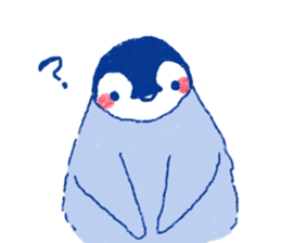 penguin and rabbit sticker #4074547