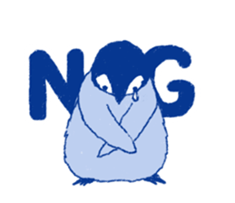 penguin and rabbit sticker #4074551