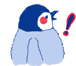 penguin and rabbit sticker #4074553