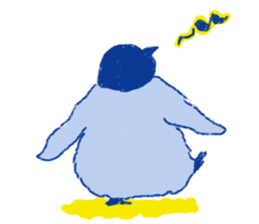 penguin and rabbit sticker #4074558