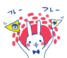 penguin and rabbit sticker #4074564