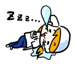 Natsumi and Wolf sticker #4074705