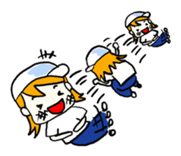 Natsumi and Wolf sticker #4074725