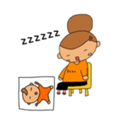 Moth sticker #4074929