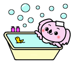 "kawaii" pink koaras sticker #4075047