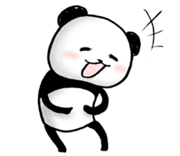 Smiley PANDA sticker #4075124