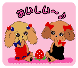 Poodle daily sticker #4075416
