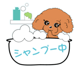 Poodle daily sticker #4075418