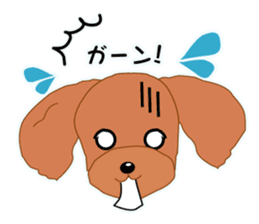 Poodle daily sticker #4075434