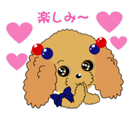 Poodle daily sticker #4075449