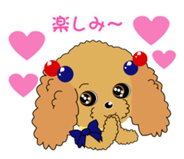 Poodle daily sticker #4075449