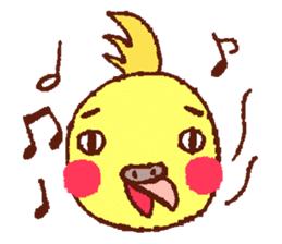 Funny face, Okame chan sticker #4075533