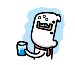 The Polar Bear "kumakun" sticker #4075603