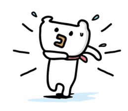 The Polar Bear "kumakun" sticker #4075604