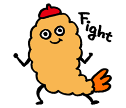 Tempura (Ebiten) Sticker sticker #4075740