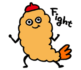 Tempura (Ebiten) Sticker sticker #4075740