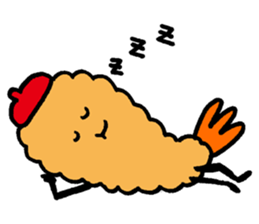 Tempura (Ebiten) Sticker sticker #4075741