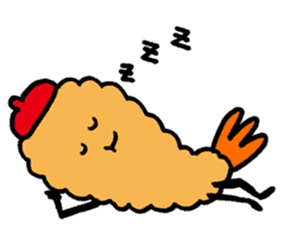 Tempura (Ebiten) Sticker sticker #4075741