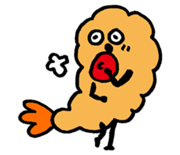Tempura (Ebiten) Sticker sticker #4075742