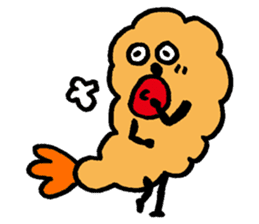 Tempura (Ebiten) Sticker sticker #4075742