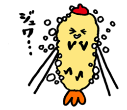 Tempura (Ebiten) Sticker sticker #4075743