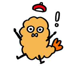 Tempura (Ebiten) Sticker sticker #4075744